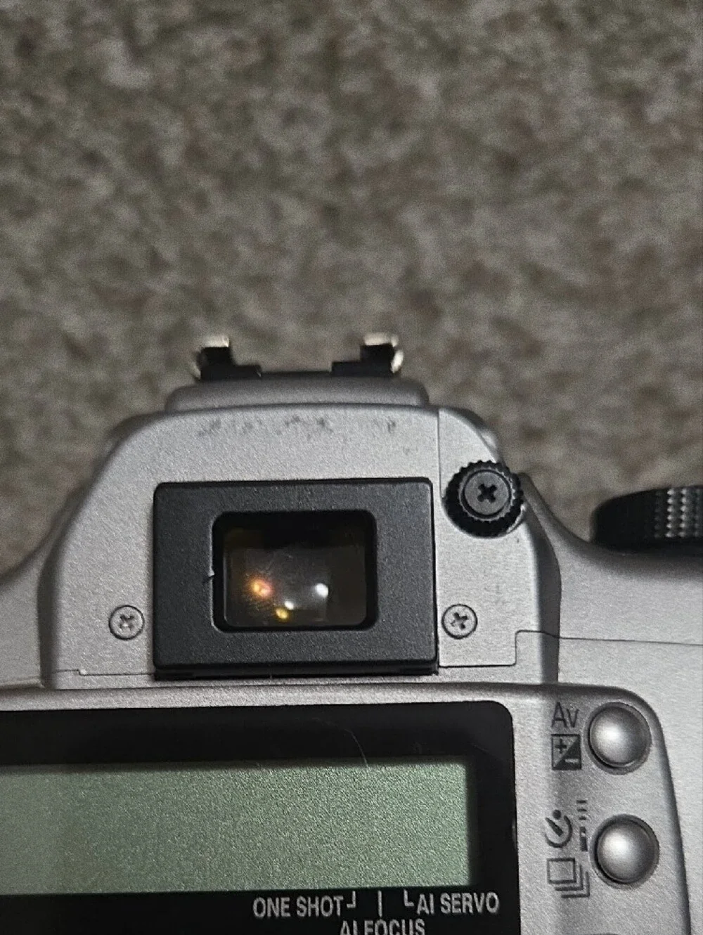 Canon Silver DSLR Camera Body - Silver Rebel Xt